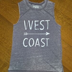 Grayson Threads Women’s West Coast Purple T-shirt Sleeveless XS